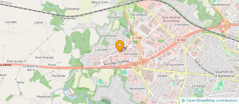 localisation de l'entreprise VIP 56  PLOEREN