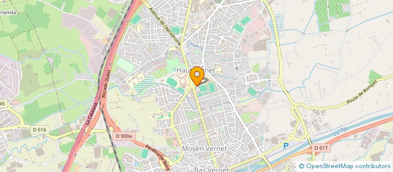localisation de l'entreprise VIP  PERPIGNAN