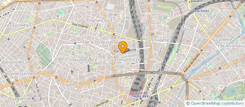 localisation de l'entreprise VIP AFRO COIFFURE  PARIS