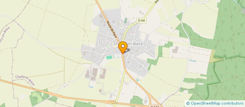 localisation de l'entreprise VIP AUTO à CHAILLY-EN-BIERE