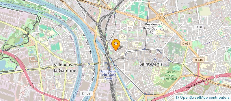 localisation de l'entreprise VIP BATIMENT  SAINT-DENIS