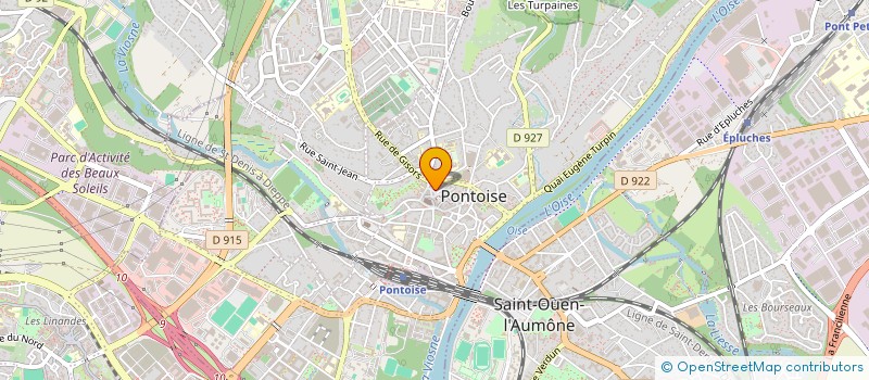 localisation de l'entreprise VIP BEAUTE MINCEUR à PONTOISE