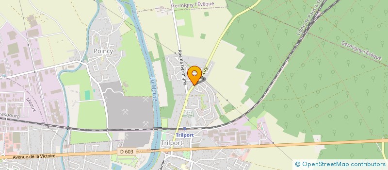 localisation de l'entreprise VIP CARS  MONTCEAUX-LES-MEAUX