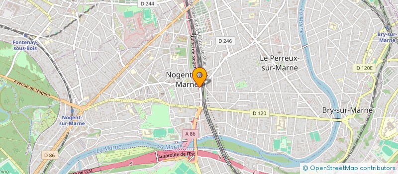 localisation de l'entreprise VIP & CO  NOGENT-SUR-MARNE