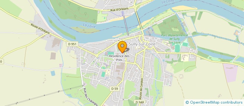 localisation de l'entreprise VIP CONTRUCTIONS à SULLY-SUR-LOIRE