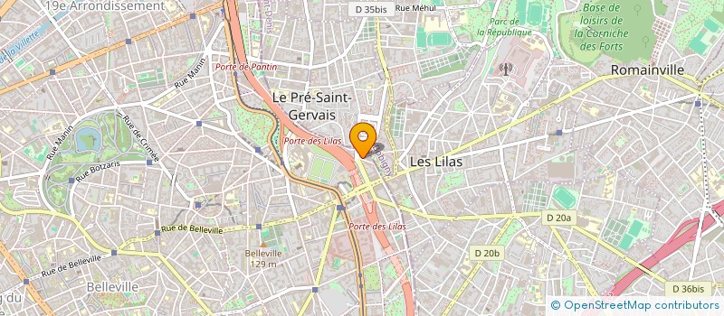 localisation de l'entreprise VIP DIFFUSION PRESSE  PARIS