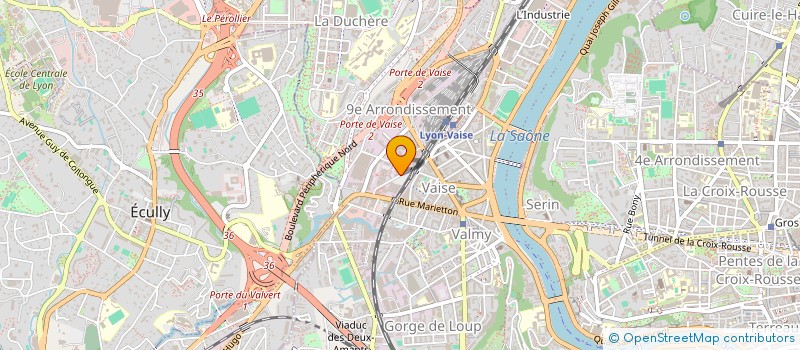 localisation de l'entreprise VIP DOMOTEC FRANCE à LYON