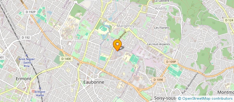 localisation de l'entreprise VIP DRIVE à EAUBONNE