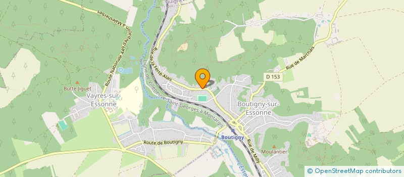 localisation de l'entreprise VIP DRIVERS  BOUTIGNY-SUR-ESSONNE