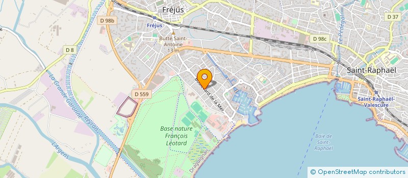 localisation de l'entreprise VIP ESTHETIC à FREJUS