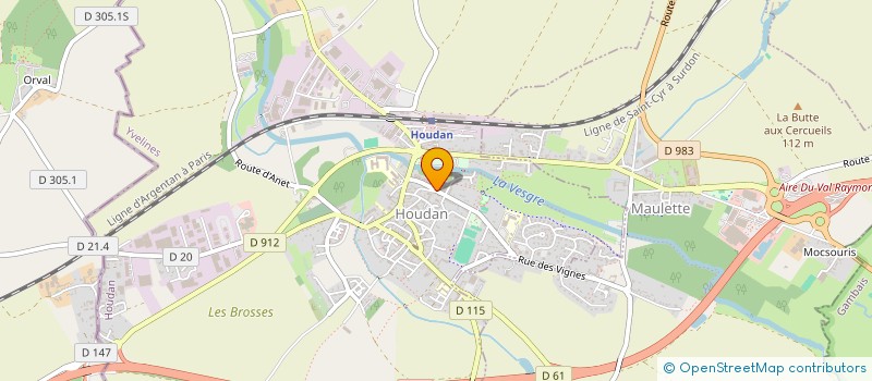 localisation de l'entreprise VIP EVENTS INC  HOUDAN