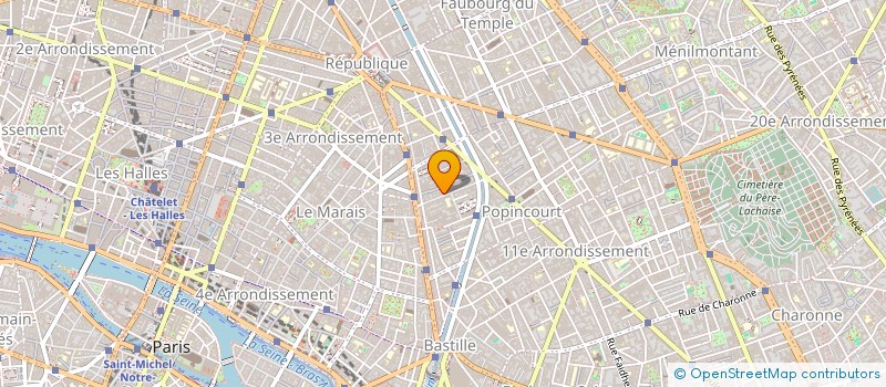 localisation de l'entreprise VIP HOLDING  PARIS