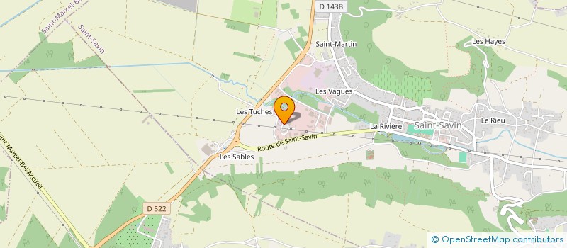 localisation de l'entreprise VIP ICE  SAINT-SAVIN