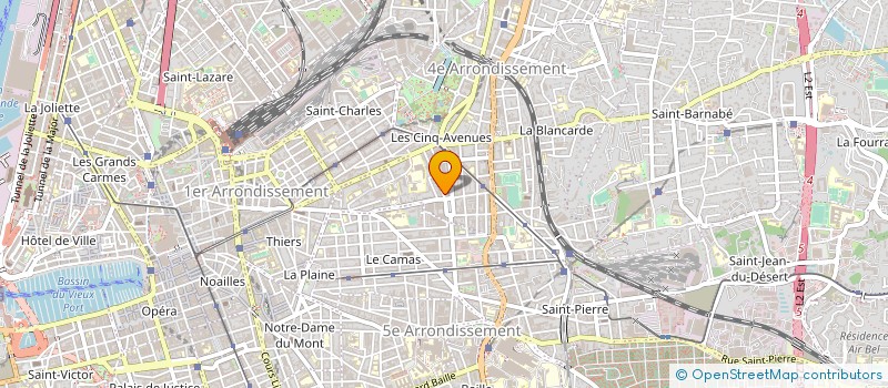 localisation de l'entreprise VIP LOC à MARSEILLE