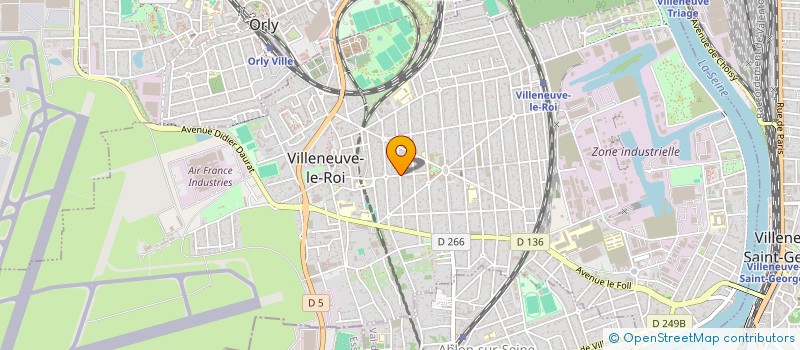localisation de l'entreprise VIP MARKET à VILLENEUVE-LE-ROI