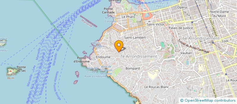 localisation de l'entreprise VIP MARSEILLE VTC à MARSEILLE