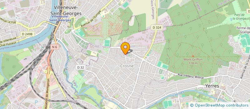 localisation de l'entreprise VIP MOTO PARIS  CROSNE