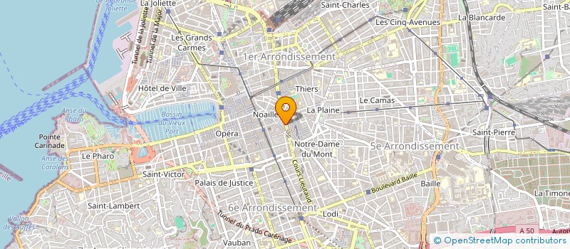 localisation de l'entreprise VIP MOTO SAS à MARSEILLE
