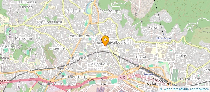 localisation de l'entreprise VIP RENOVATION à TOULON