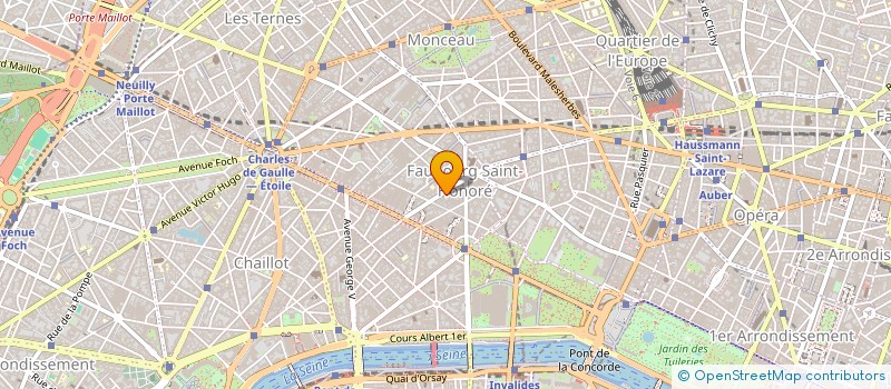 localisation de l'entreprise VIP RENTAL CARS à PARIS