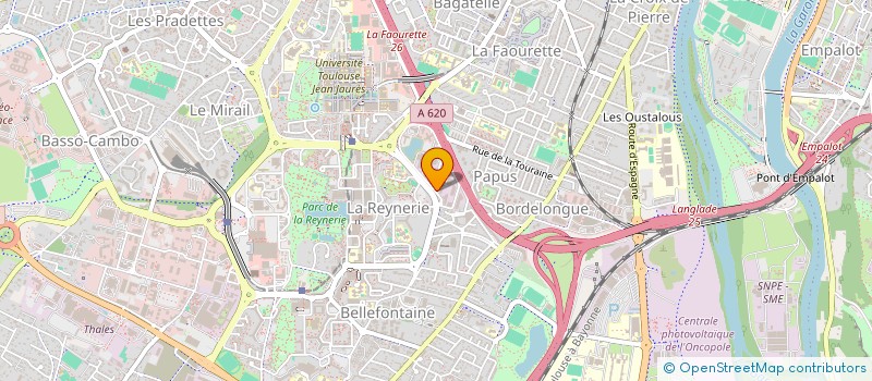 localisation de l'entreprise VIP SECURITE à TOULOUSE