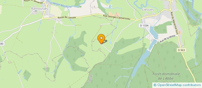 localisation de l'entreprise VIP SERVICES  LIESSIES