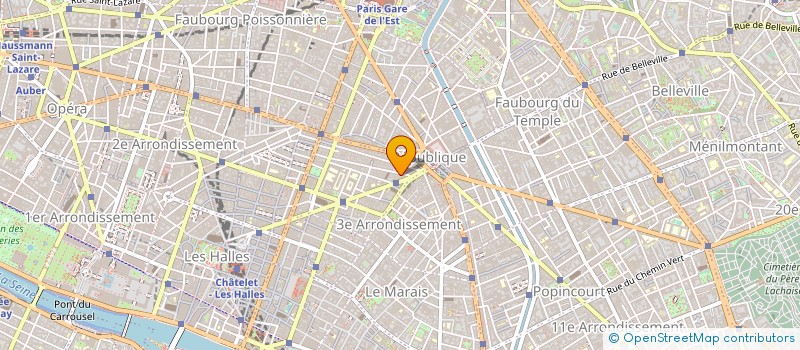 localisation de l'entreprise VIP SERVICES CORPORATION à PARIS