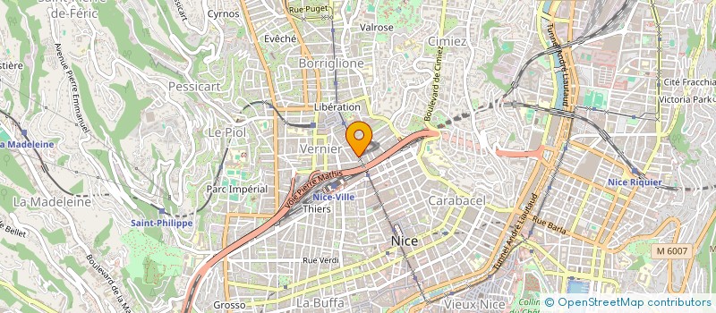 localisation de l'entreprise VIP TELECOM  NICE