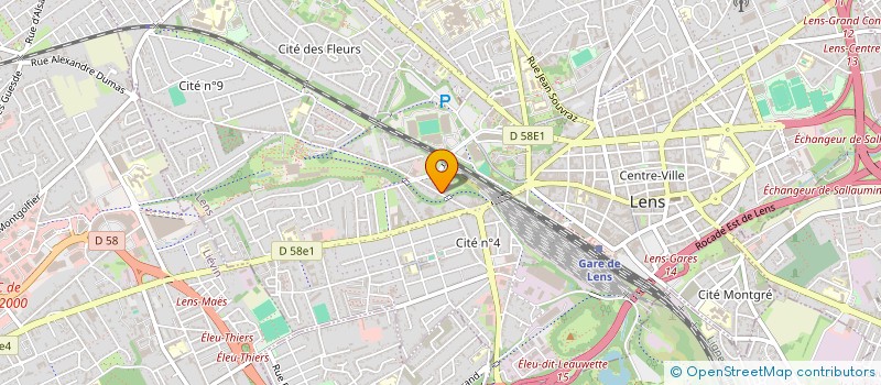 localisation de l'entreprise VIP TOUR AUTO  LENS