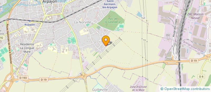 localisation de l'entreprise VIP WEB FORMATION  LA NORVILLE