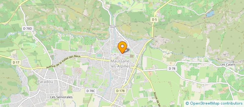 localisation de l'entreprise VIPA  MAUSSANE-LES-ALPILLES