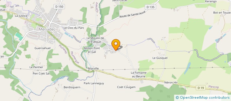 localisation de l'entreprise VIPA CAPITAL  PLESCOP