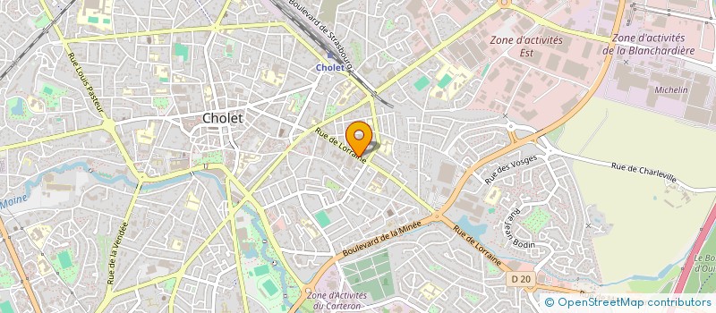 localisation de l'entreprise VIPAMALJU à CHOLET