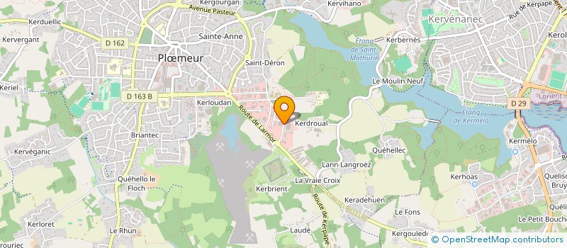 localisation de l'entreprise VIPAMAT  PLOEMEUR