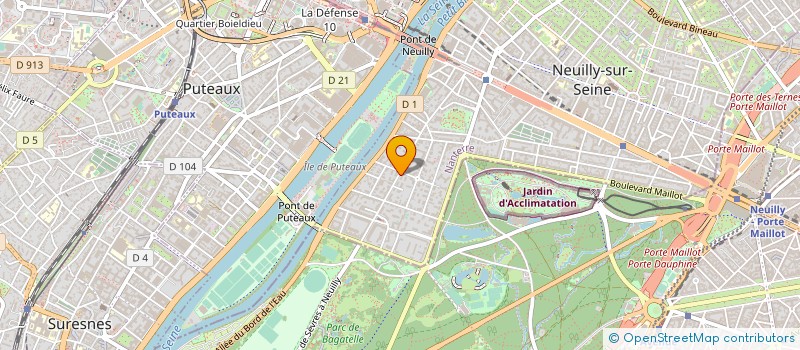 localisation de l'entreprise VIPCO à NEUILLY-SUR-SEINE