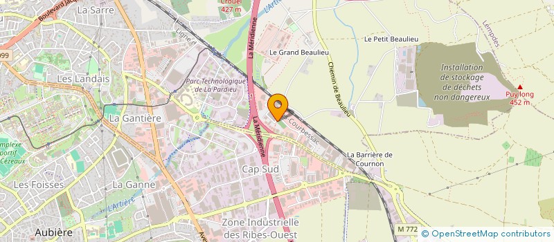 localisation de l'entreprise VIPE  CLERMONT-FERRAND