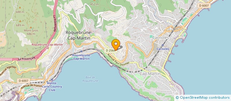 localisation de l'entreprise VIPER à ROQUEBRUNE-CAP-MARTIN