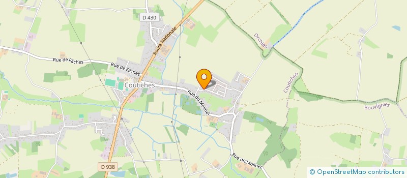 localisation de l'entreprise VIPIT  COUTICHES