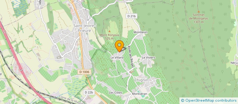 localisation de l'entreprise VIPMAJE  CHIGNIN