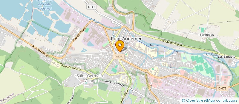localisation de l'entreprise VIPO à PONT-AUDEMER