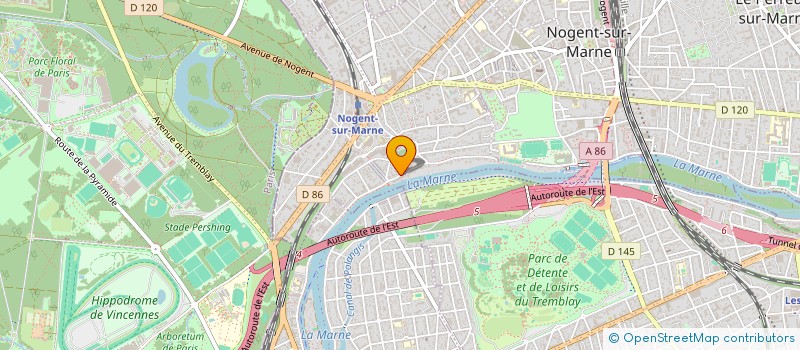 localisation de l'entreprise VIPR AGENCY  NOGENT-SUR-MARNE