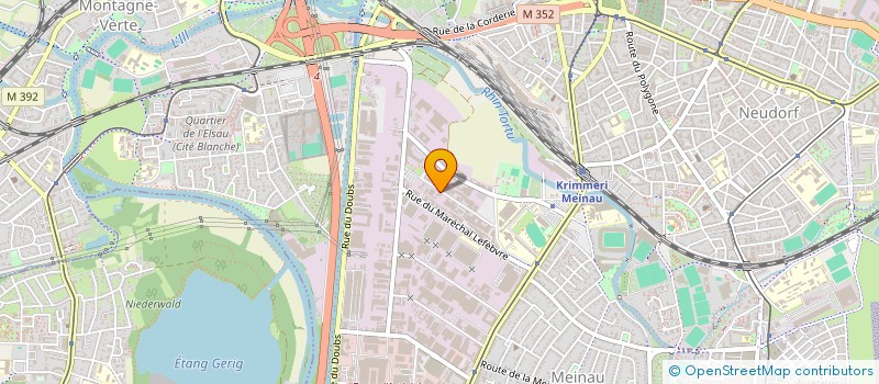 localisation de l'entreprise VIPTAT à STRASBOURG