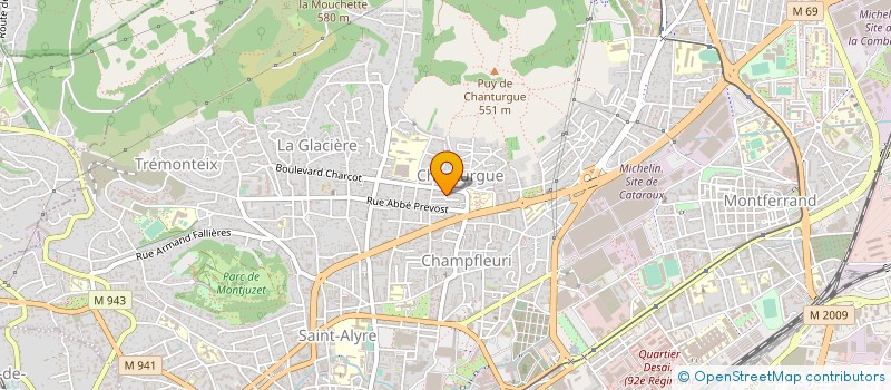 localisation de l'entreprise VIPVENTES.COM  CLERMONT-FERRAND