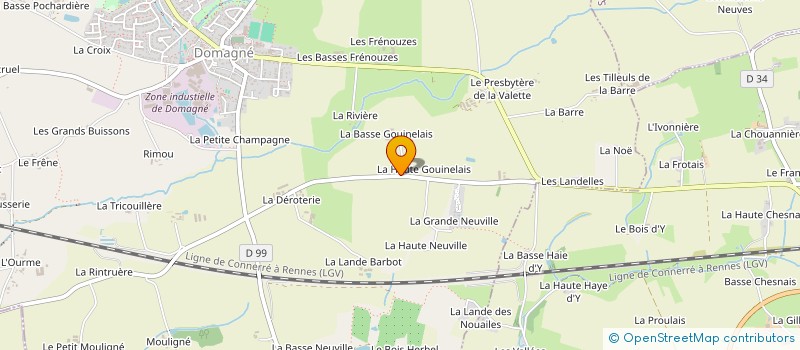 localisation de l'entreprise VIPYM  LAILLE