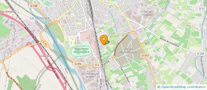 localisation de l'entreprise VIQUEM à CAVAILLON