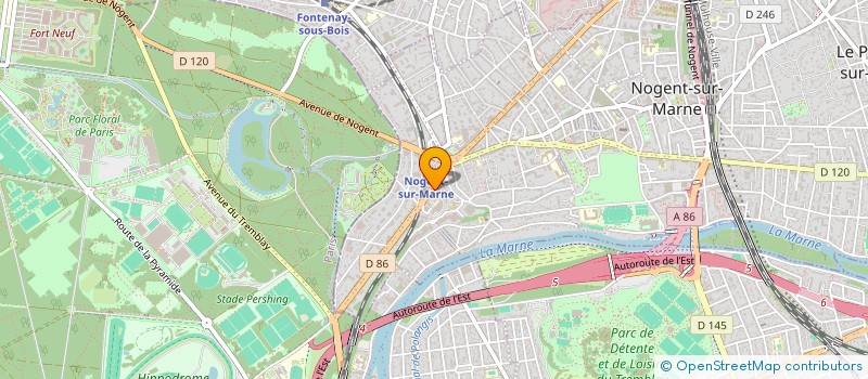 localisation de l'entreprise VIR PATRIMOINE 2 à NOGENT-SUR-MARNE