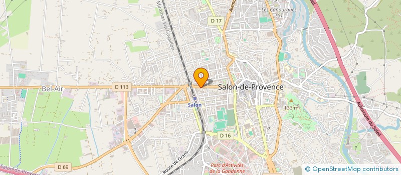 localisation de l'entreprise VIRADOU  SALON-DE-PROVENCE