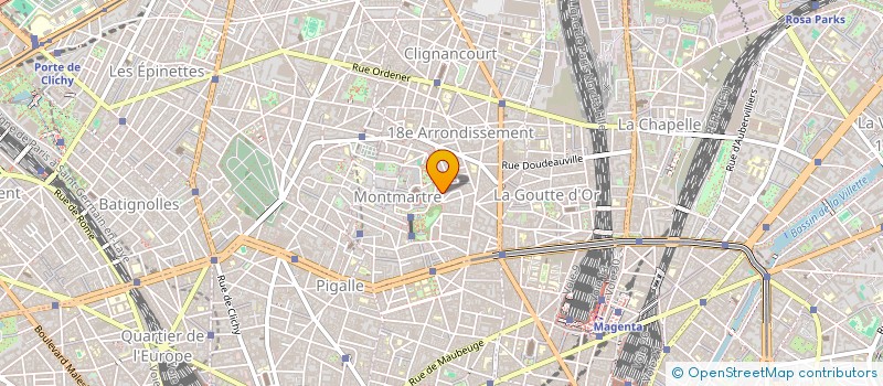 localisation de l'entreprise VIRAGES FILMS PARIS  PARIS