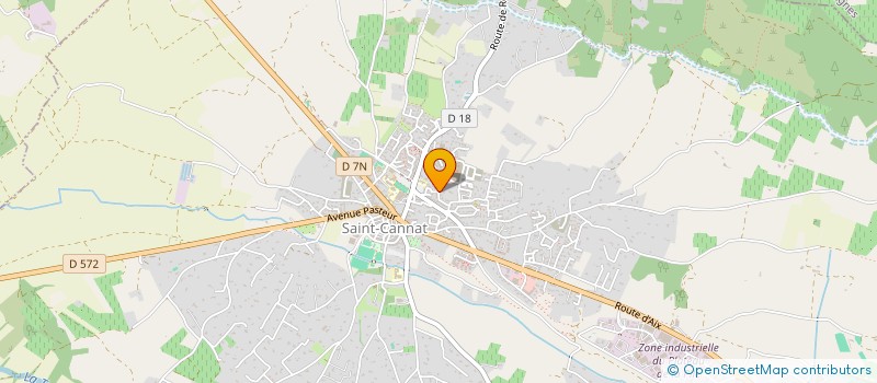 localisation de l'entreprise VIRAGO  SAINT-CANNAT