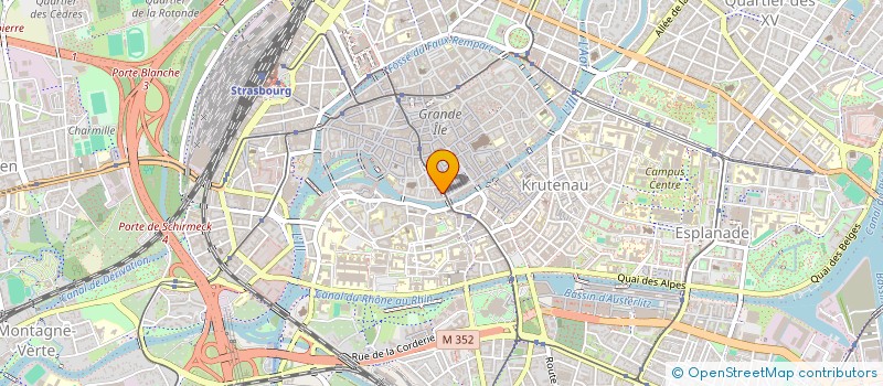 localisation de l'entreprise VIRAL à STRASBOURG